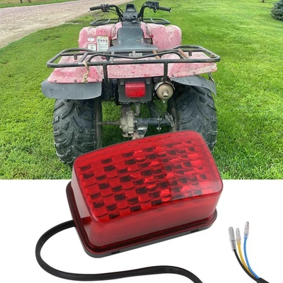 Luz trasera de freno LED para ATV para Yamaha Big Bear 250 400 2x2 4x4 Foto 1 de 4