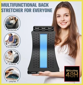 Rückenstrecker zur Schmerzlinderung im unteren Rücken, Rückenrissgerät, mehrstufig - Bild 1 von 15