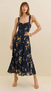 Reformation Lela Kleid Größe 0 - Seychelle - Bild 1 von 6