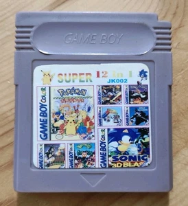 Super 12 in 1 mit Pocket Monsters Go! Go! - Nintendo Gameboy ⚡️ - Bild 1 von 3