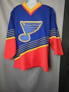 Vintage St. Louis Blues Starter Center Ice NHL Hockey Trikot Herren 48 R Priority - Bild 1 von 21