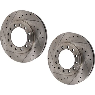 Front Brake Disc Rotors for Chevy Chevrolet LCF 4500HD Isuzu NPR NPR-HD 3500 GMC - Image 1 of 4