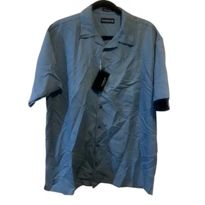 Ultra Club Men’s NWT Cabana Breeze Tropical Hawaiian Button Up Shirt size M - Picture 1 of 8