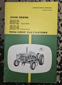 John Deere AU2 AU4 Cultivator Owner's Operator's Manual 2010 Tractor - Picture 1 of 1