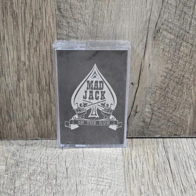 Mad Jack - On The Run - Cassette Tape -  NEW SEALED 1994 - Southern Rock - Image 1 of 4