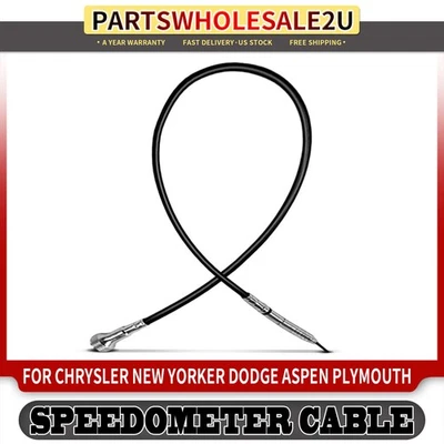 Cable velocímetro 36 pulgadas para Dodge Aspen Chrysler New Yorker Plymouth Volare AMC Foto 1 de 4