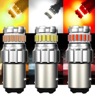 Светодиодная лампа AUXITO 1157 белый / красный / желтый анти гипервспышка супер яркий новый - Изображение 1 из 4