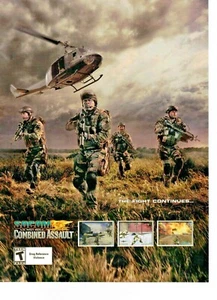 Original Socom U.S. Navy Seals Combined Assault video game print ad - Picture 1 of 1
