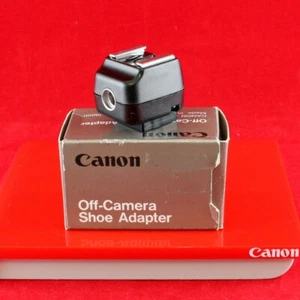 ***CANON OFF-CAMERA SHOE ADAPTER | for USE WITH CONNECTING CORD 60 or 300*** - Picture 1 of 1