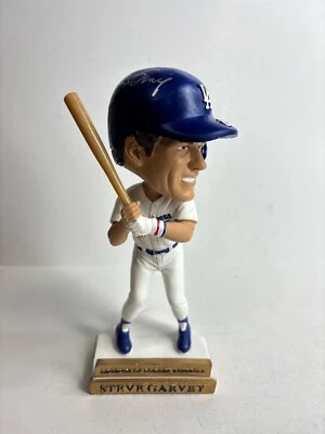 Steve Garvey Signed Dodgers SGA Bobblehead PSA 8A76160 - Image 1 of 4