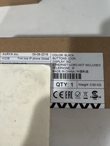 Avaya H229 IP Trim Line Office Phone Quantity 2. Brand New In Box - Picture 1 of 2