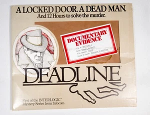 Juego Infocom Deadline vintage para Apple II ST533B12 - Imagen 1 de 9