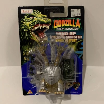Bluebird Trendmasters Godzilla Monster Mecha Ghidorah Wind Up Walker 1994 - Raro Foto 1 de 4