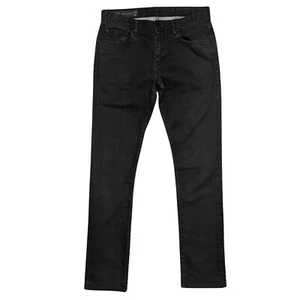 Armani Exchange Men's Skinny Jeans Size 34x33 L Black Denim - Picture 1 of 8