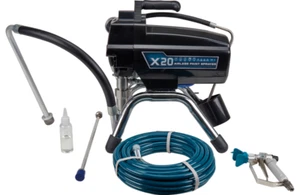 Farbsprühgerät X20 Airless inkl. Pumpe Lack Öl Farbe Tragegriff Farbsprühsystem - Bild 1 von 18