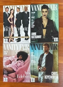 NEW Lot Of 4 Vanity Fair Magazines Hollywood Issue, April-June 2024 - Picture 1 of 5