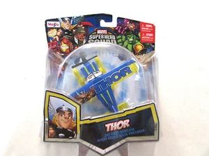 Marvel Super Hero Squad Thor Die Cast Airplane-New OPEN PACKAGE - Picture 1 of 2
