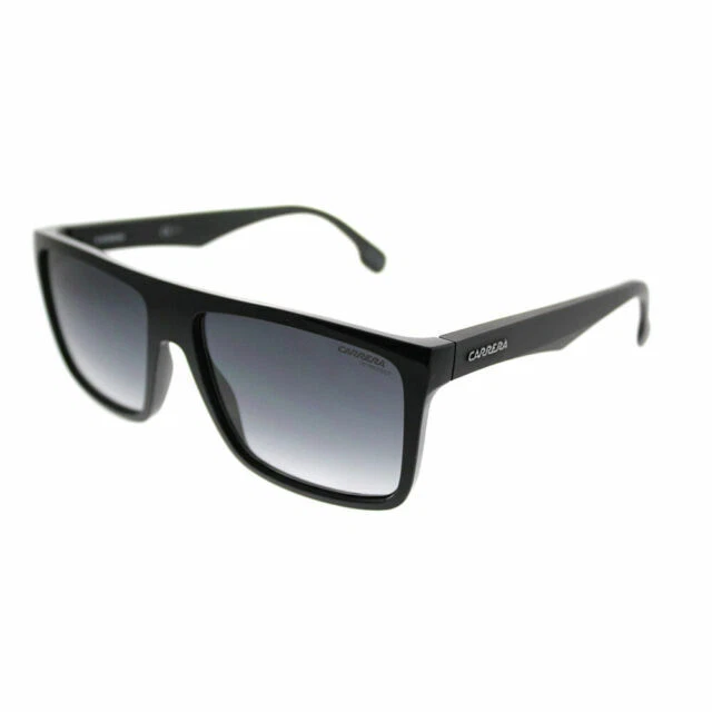 Carrera CA5039/S Black Frame with Dark Gray Gradient Lens Sunglasses