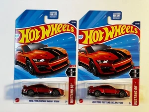 Ford Mustang Shelby GT500 2020 Mustang 60TH 73/250 2025 lote (2) Hot Wheels - Imagen 1 de 2