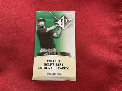 2014 UD SP Authentic Golf Pack! Cantlay RC, Signature and Fabric Cards - Image 1 of 4