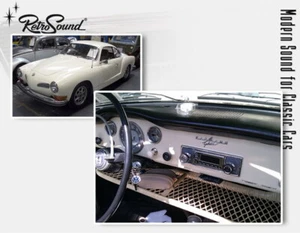 For Karmann Ghia Type 14 1973 1974 Vintage Car Radio DAB+ UKW Bluetooth Aux - Picture 1 of 11