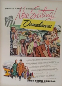 1954 vintage Union Pacific railroad print ad. Post World War II. - Picture 1 of 1