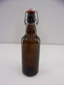 Vintage Florida Ultenmunster Brauer Bier Bottle With Stopper - Picture 1 of 9
