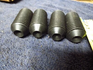 Lot of 4 1"-8 x 2 Hex Socket Head Set Screw Steel Black Oxide 1" x 2" - Picture 1 of 3