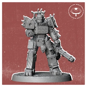 Armor Raider | Rust Reavers | Vermillion | D&D Wargaming 3D Printed Mini - Picture 1 of 1