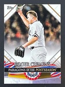 Roger Clemens 2022 Topps Paragons of the Postseason #PP-12 New York Yankees - Bild 1 von 2