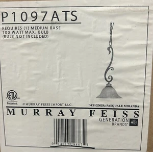 Murray Feiss Lighting P1097ATS - Picture 1 of 2
