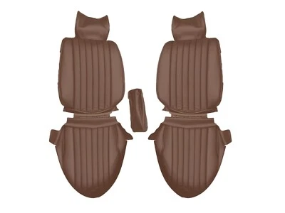 Se adapta a: fundas de asiento de vinilo Mercedes Benz R107 1972-80 450SL TOBACCO Foto 1 de 4