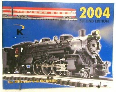 K-Line Electric Model Trains 2004 Consumer Catalog Second Edition - Railway Book - Image 1 of 4