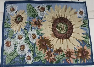 Set 2 tovagliette arazzo stesso,13"x18", GIRASOLI E ALTRI FIORI - Foto 1 di 11