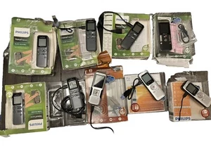 Philips VoiceTracer Audio Recorders Lot of  9 Tested - Picture 1 of 9