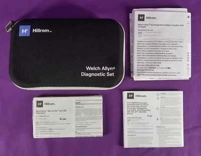 Welch Allyn Student Set w/ 11720 Ophthalmoscope / 238-2 Otoscope - Image 1 of 4