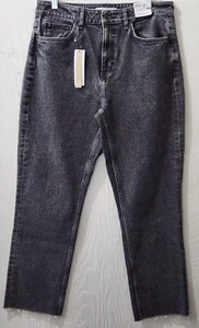 TOPSHOP Women's 9 Black Straight Jeans - Picture 1 of 9