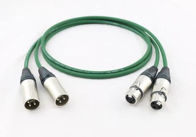 SOMMERCABLE ALBEDO 1 Paar NF Phonokabel XLR Kabel SC-Albedo, 2 x 0,20 mm² Neutrik XX Serie