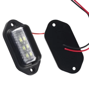 LED License Plate Light Tag Lamps Assembly Replacement Fit for Car Truck Trailer - Picture 1 of 19