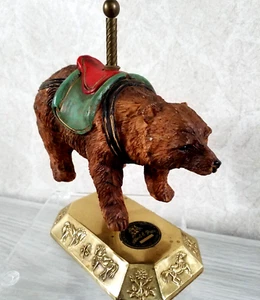Albert E. Price CAROUSEL COLLECTION Limited Edition Bear Resin Figur 6'' - Bild 1 von 6