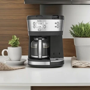 brim Trio Multibrew System, 12 Cup Programmable Coffee Maker, Brews a 6oz - Picture 1 of 7
