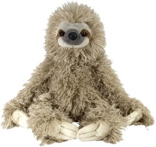 Wild Republic Cuddlekin Three Toed Sloth 12 Plush