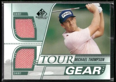 Michael Thompson 2021 SP Game Used Tour Gear Rookie RC #TG-MT - Image 1 of 2