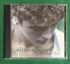 Allison Mann The Right Time CD Capital Jazz 001 Vermont Artist New/Sealed - Foto 1 di 2