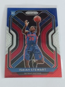 2020-21 Panini Prizm Isaiah Stewart Red White Blue Rookie #254 Beef Stew RC - Picture 1 of 2