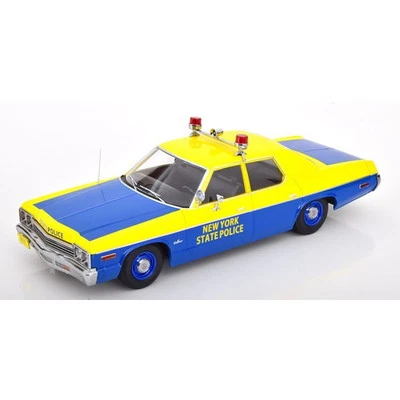 Kkdc181156 1/18 Dodge Monacoyork State Police 1974 Yellow/Blue Diecast Minicar - Image 1 of 4