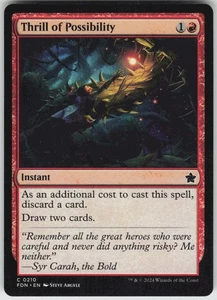 MTG Thrill of Possibility 210 Foundations C Normal NM - Bild 1 von 2