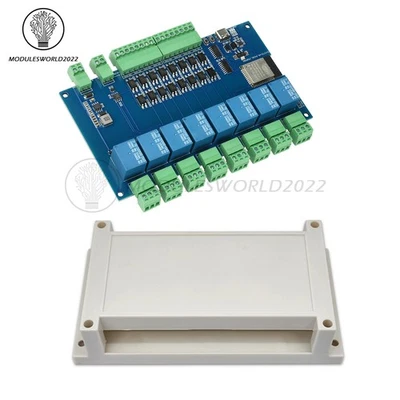 4/8channel ESP32 RS485 Modbus WIFI Bluetooth Relay Optocoupler Isolation Module - Image 1 of 4