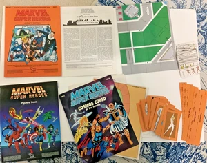 TSR Superhero RPG - MARVEL SUPER HEROES ROLE PLAYING GAME- Books/Module/Maps/etc - Picture 1 of 10