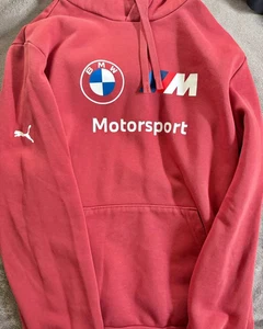 Puma BMW F1 Racing 2000s sport sweatshirt hoodie cotton Size men Large - Picture 1 of 2